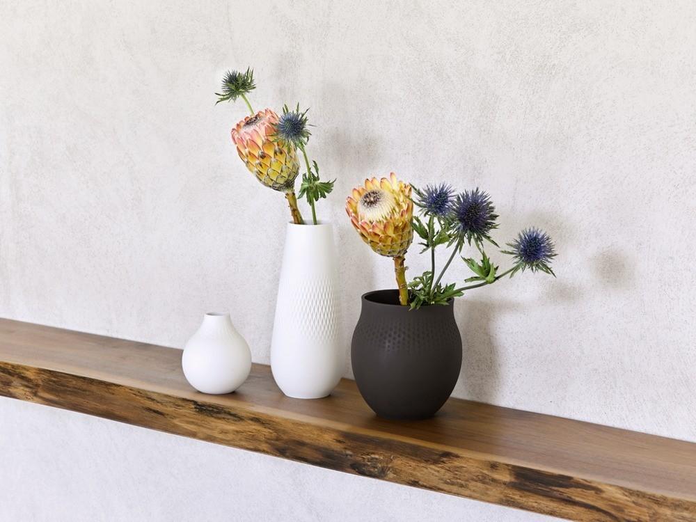 V&B Collier noir Váza Carre No.1