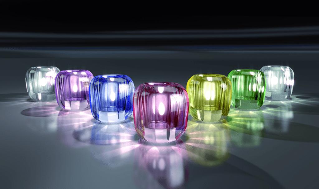 V&B Colou. DeLight Svícen na čajovou svíčku malý Lemon Pie (EOL)