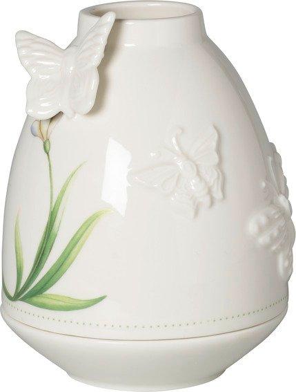 Colourful Spring svícen na čajovou svíčku, motýl