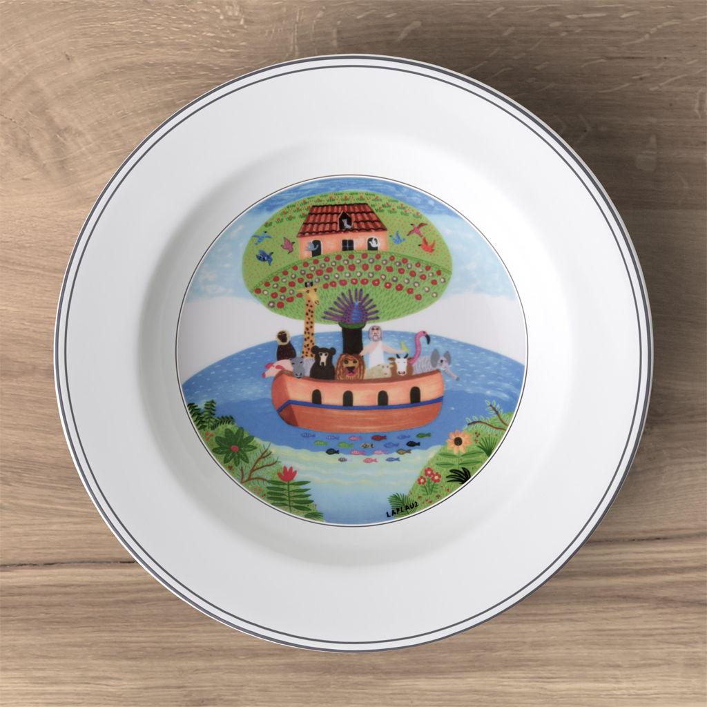 Hluboký talíř Design Naif, Ø 21 cm, Noemova archa