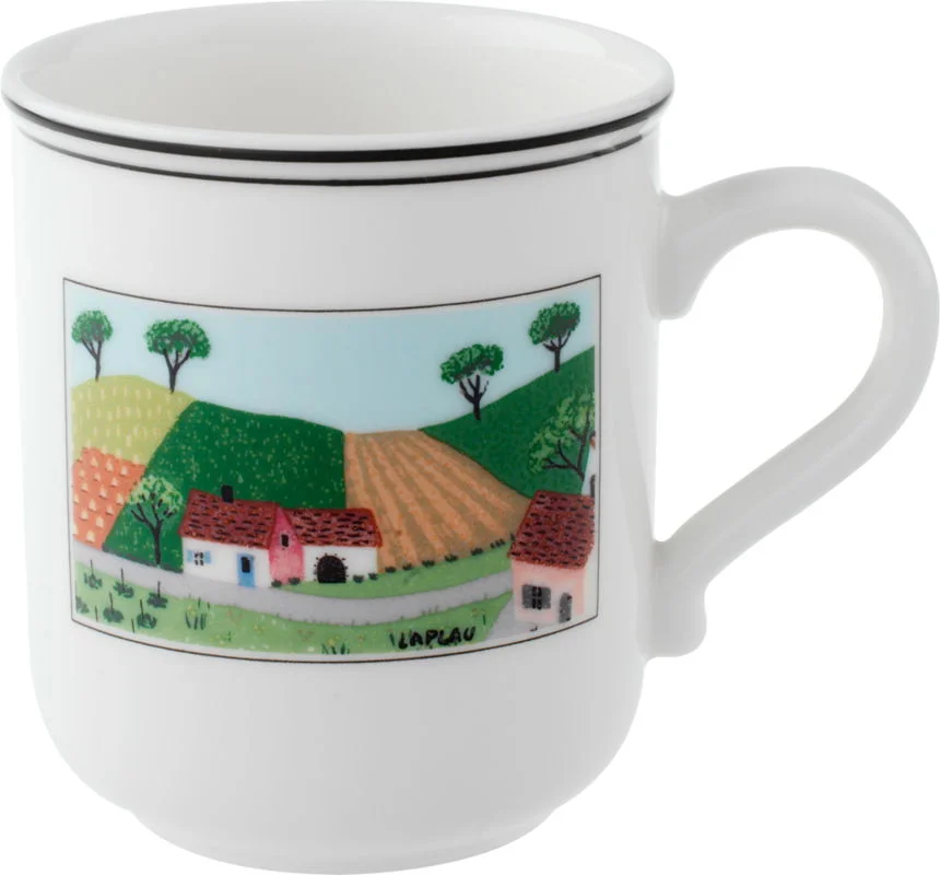 Hrnek Design Naif, 300 ml, Vesnická ulice