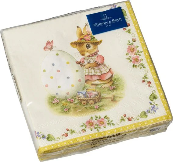 Easter Accessoires ubrousky Bunny Child, 25 x 25 cm