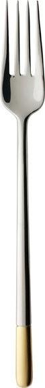 V&B Ella teilvergoldet Jídelní vidlička