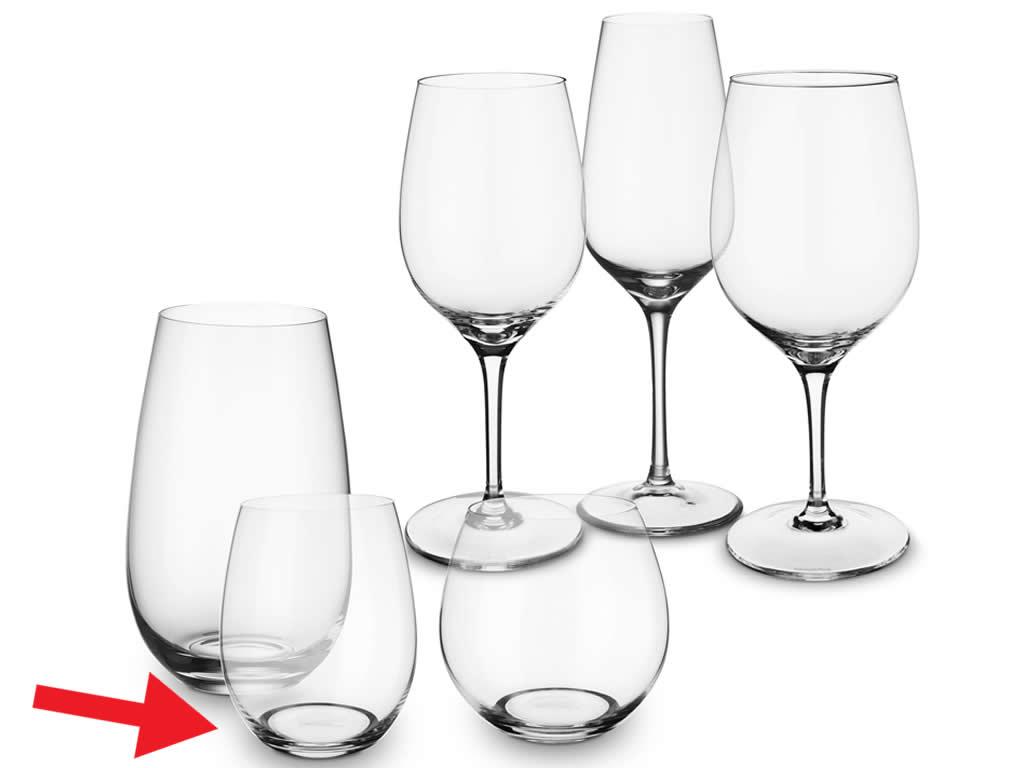 V&B Entrée Set pohárů číslo 2, 4ks, 0,48 l