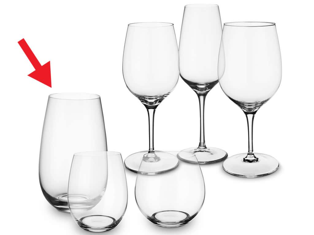 V&B Entrée Set pohárů číslo 3, 4ks, 0,62 l