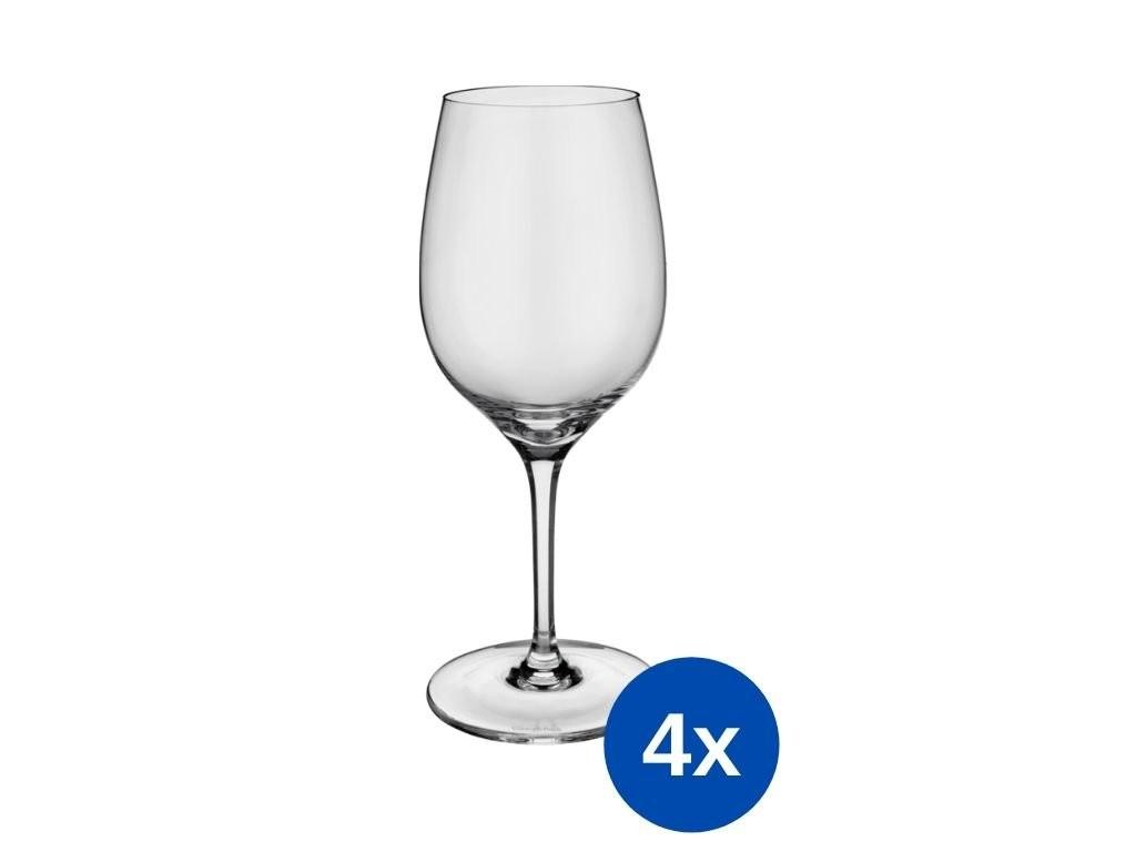 V&B Entrée Set pohárů číslo na bílé víno 4ks