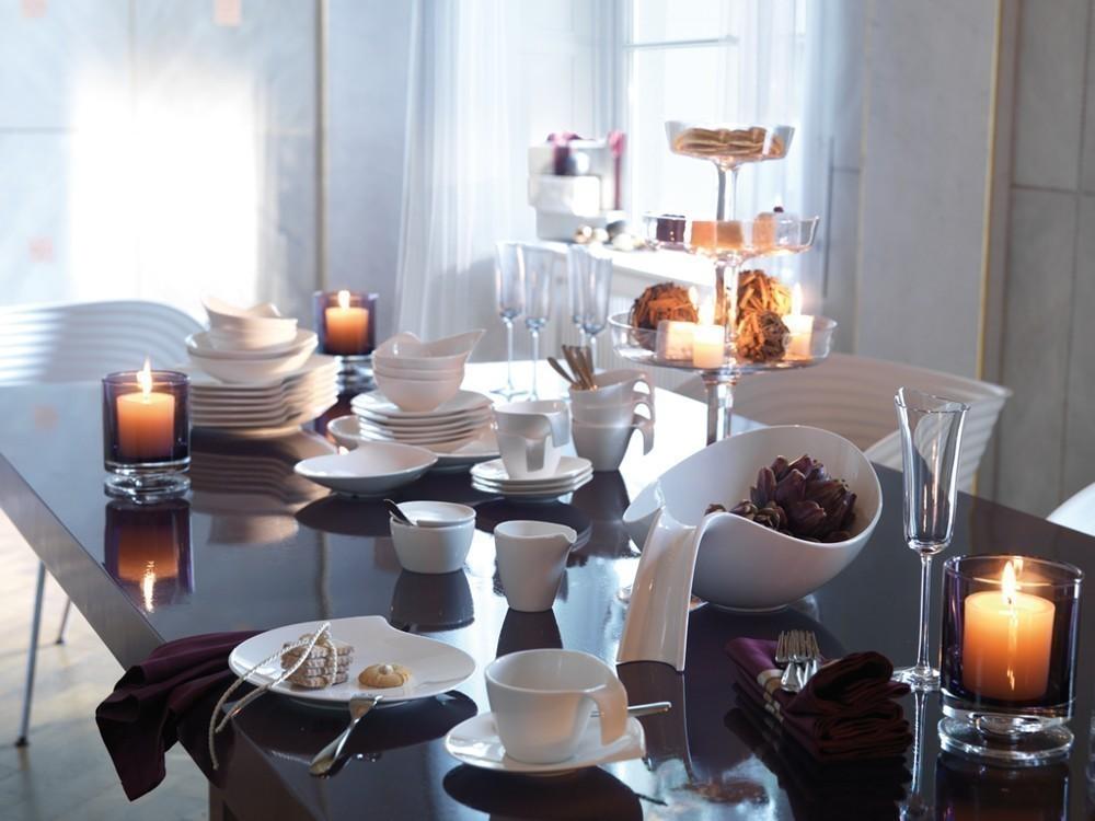 V&B Flow Talíř jídelní 28x27cm