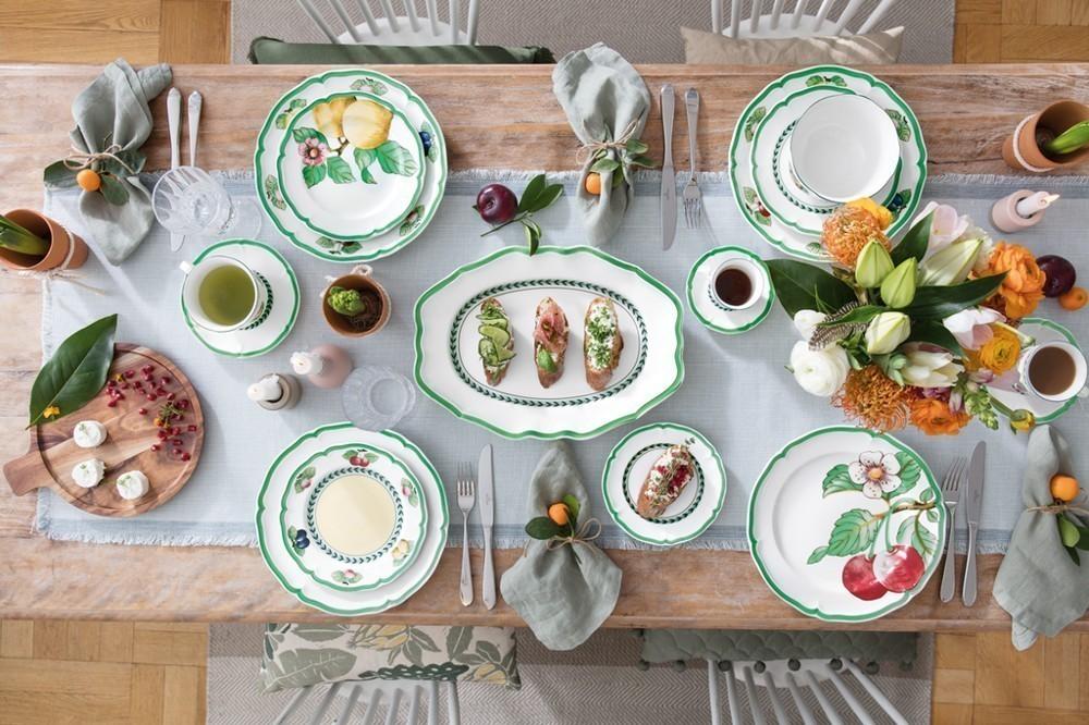 French Garden Modern Fruits dezertní talíř, citron, Ø 21 cm