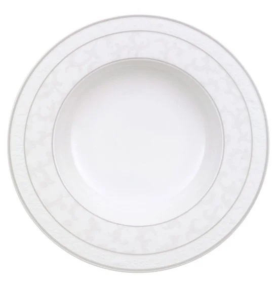Gray Pearl hluboký talíř, Ø 24 cm