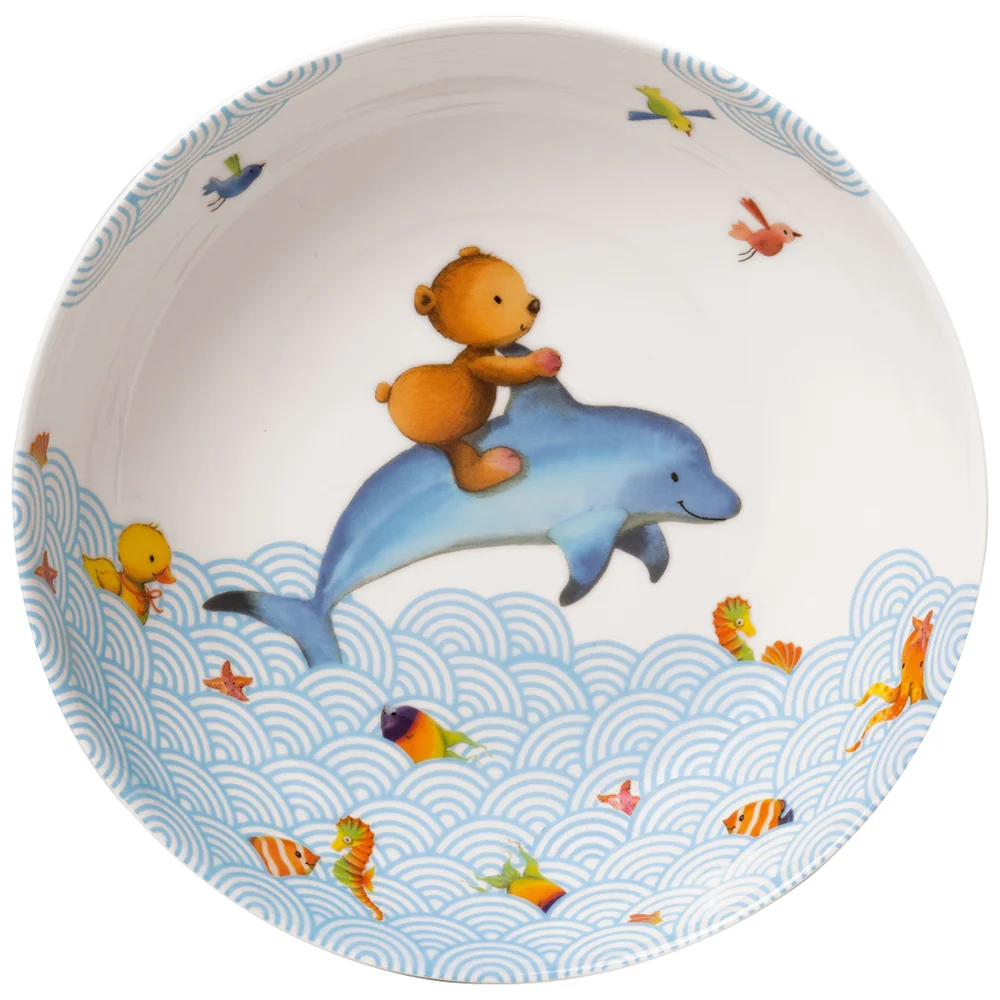 Happy as a Bear dětský hluboký talíř, 19,5 cm