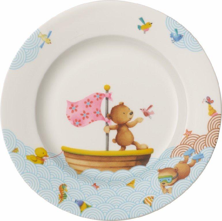V&B Happy Bear Children flat pl. 21,5cm