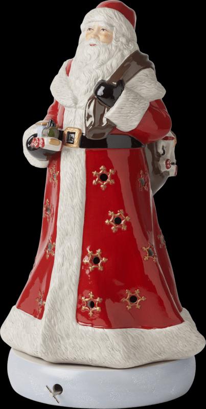 Hrací skříňka a svícen Santa Christmas Toys Memory, 45 cm