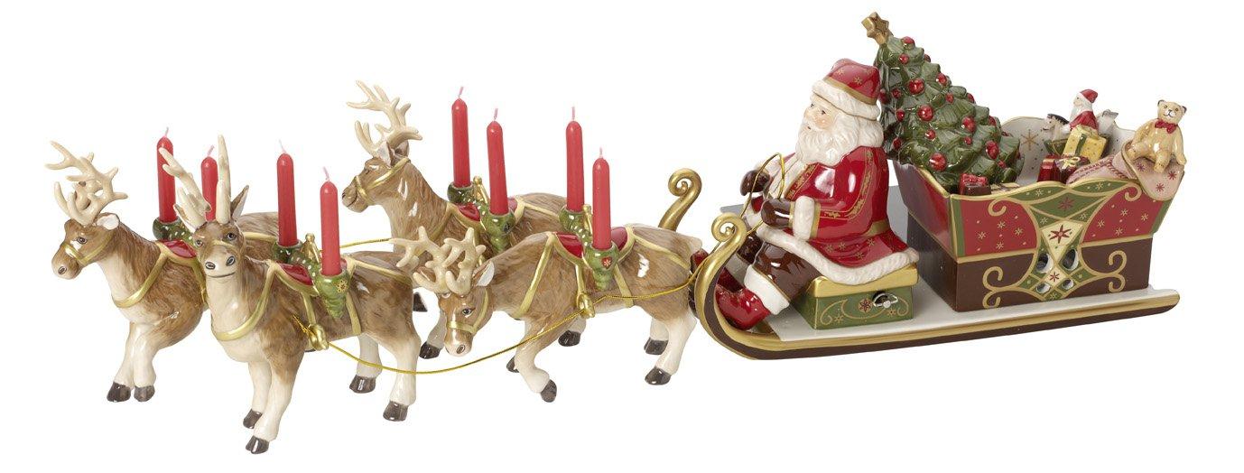 Christmas Toys Memory hrací skříňka Santa na saních