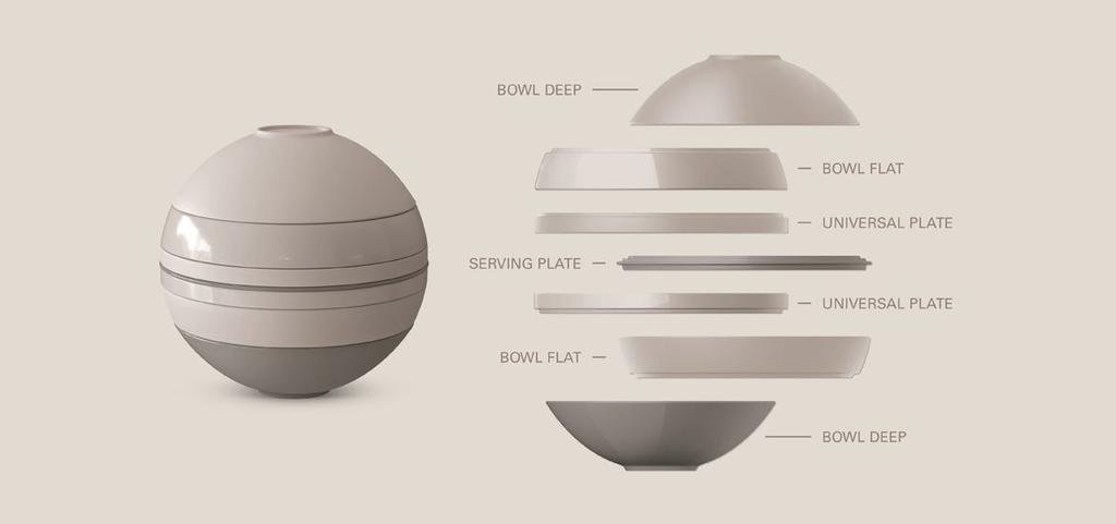 V&B Iconic La Boule pure beige