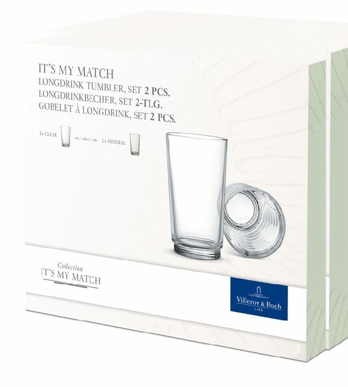 It’s my match sklenice na longdrink, 0,41 l, 2 ks