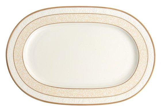 V&B Ivoire Tác oválný 35cm