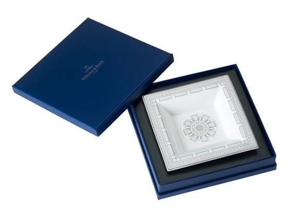 La Classica Contura Gifts dekorativní miska čtvercová v dárkovém balení, 14 x 14 cm