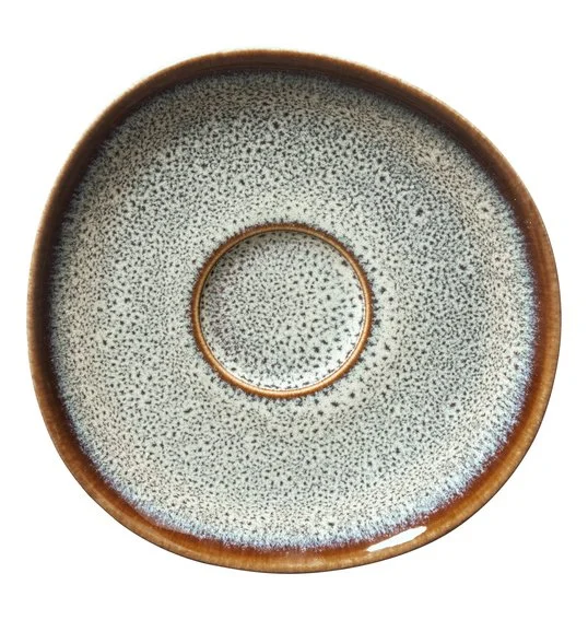 Lave beige kameninový podšálek k šálku na kávu, 15 cm