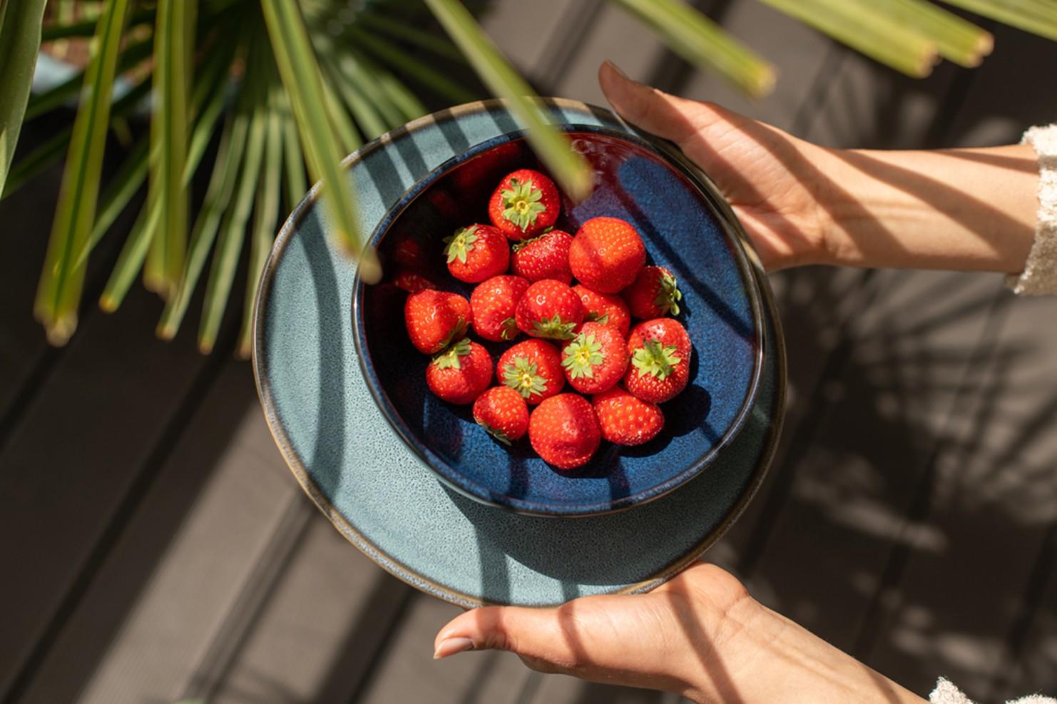 Lave bleu kameninová mísa, Ø 22 cm