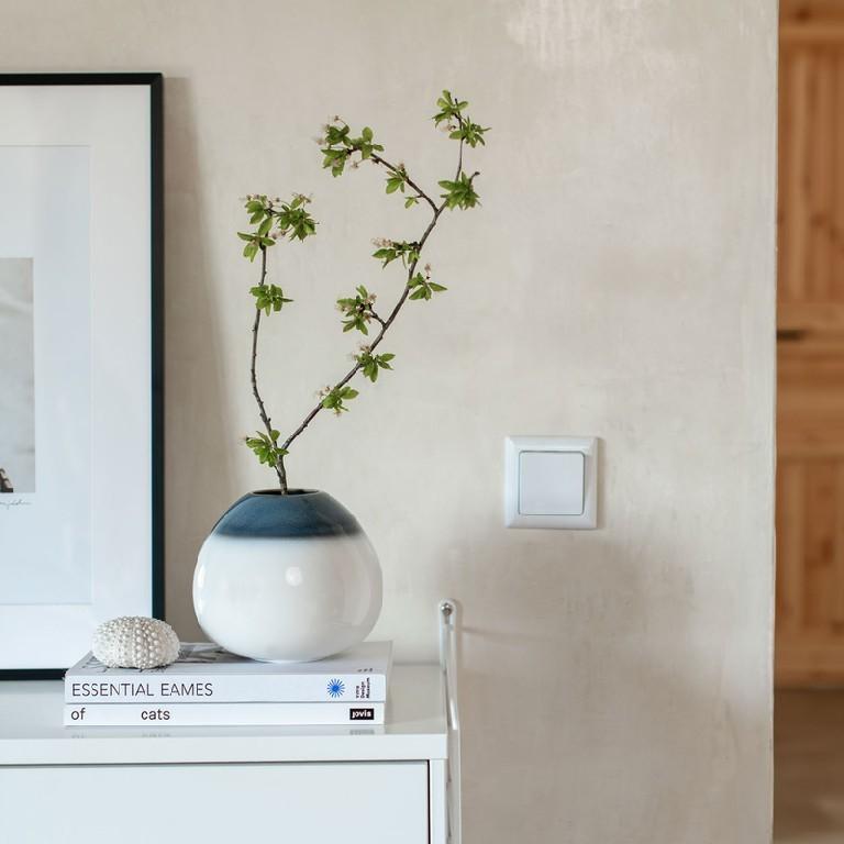 V&B Lave Home Drop Váza bleu malá