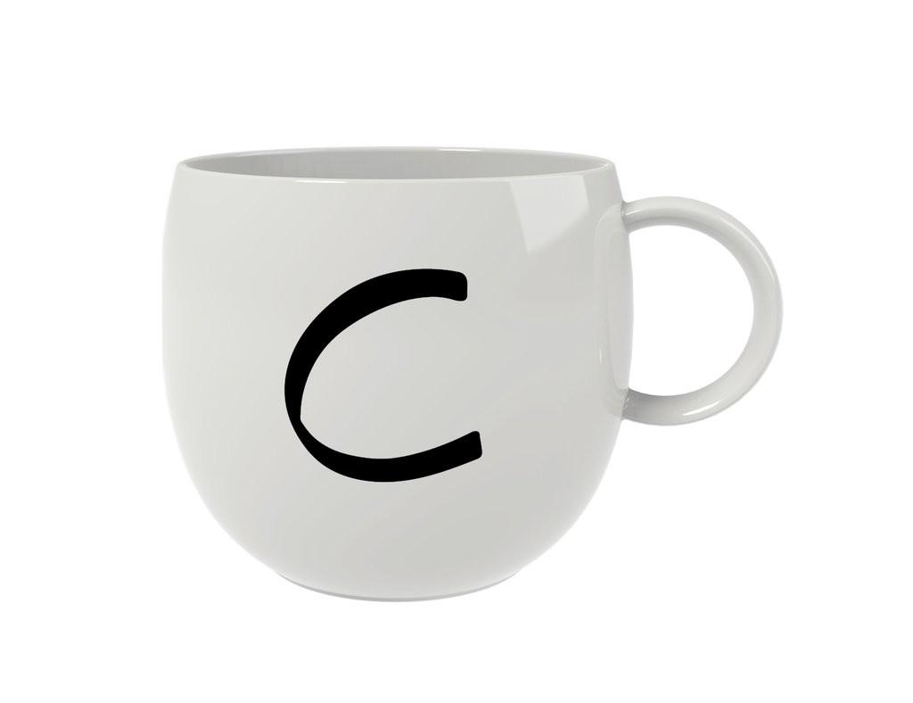 V&B Letters Hrnek C 0,4l (EOL)