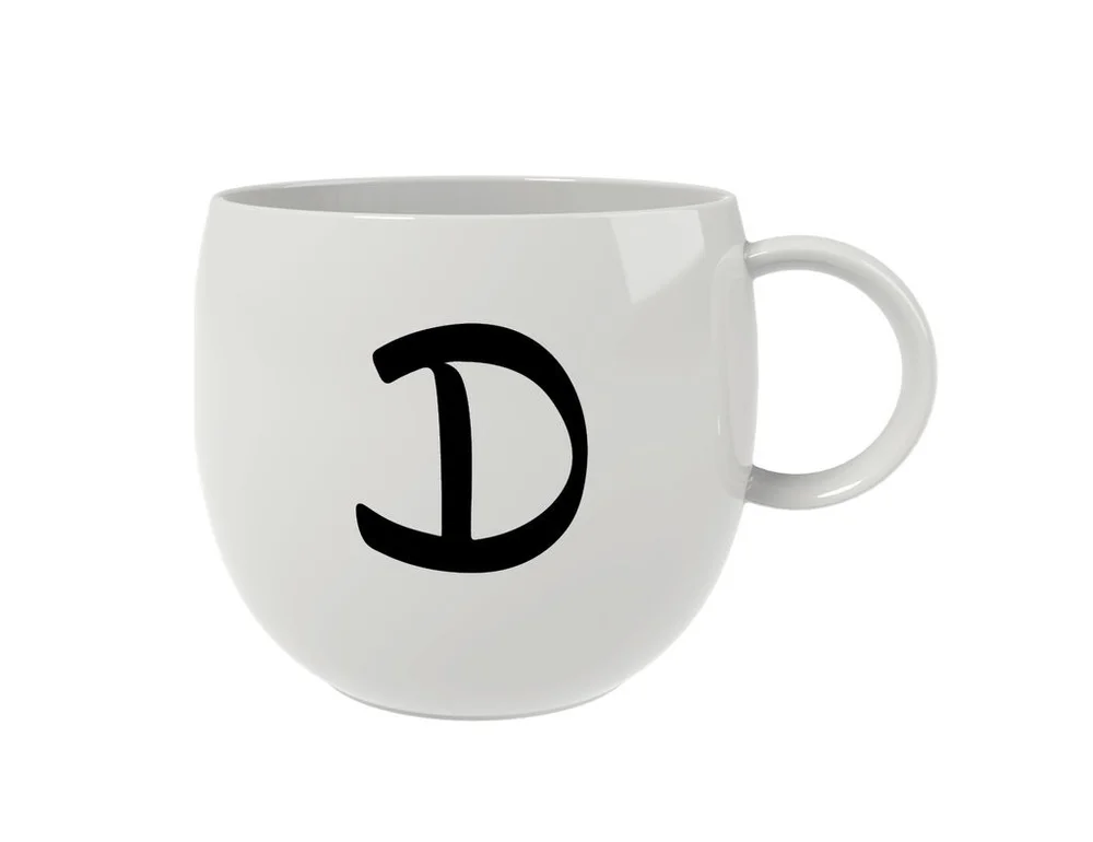 Like hrnek Letters, písmeno D, 0,33 l