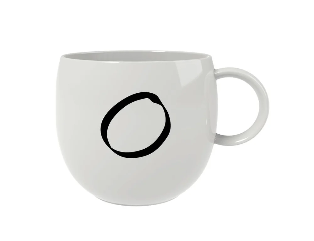 Like hrnek Letters, písmeno O, 0,33 l