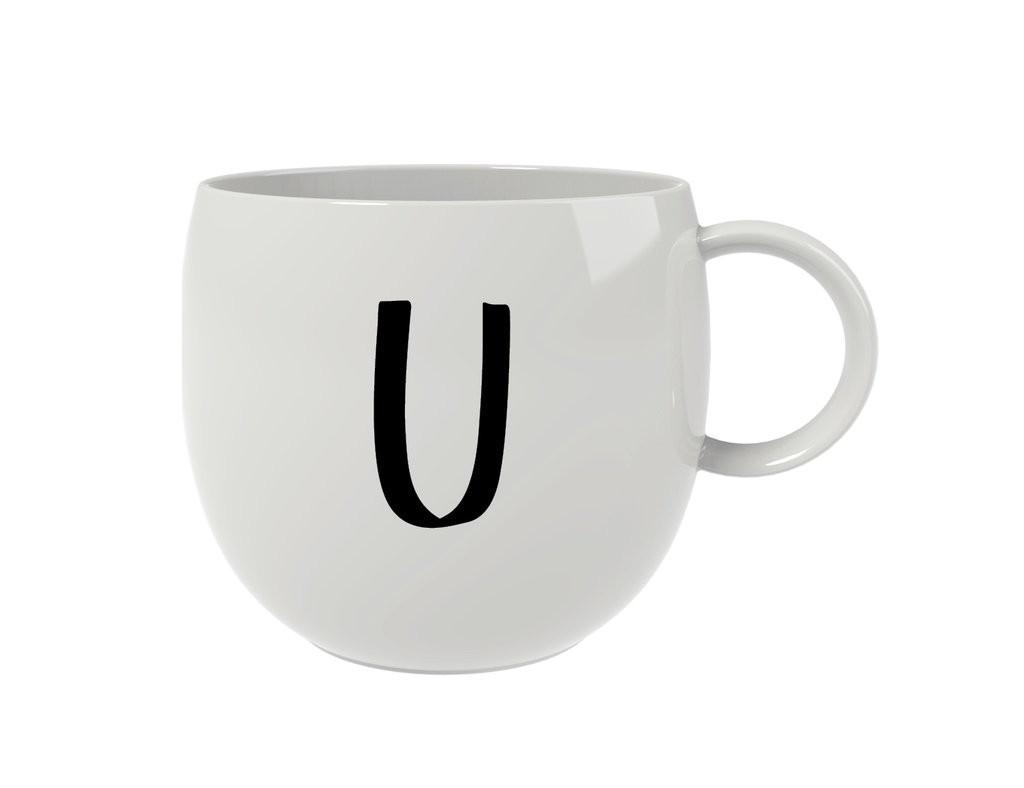 V&B Letters Hrnek U 0,4l (EOL)