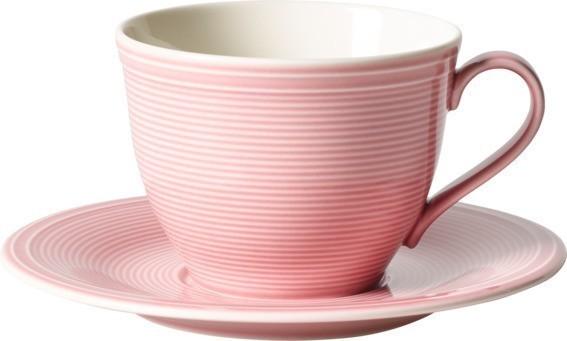 V&B Like Color Loop Rose kávový podšálek (EOL)