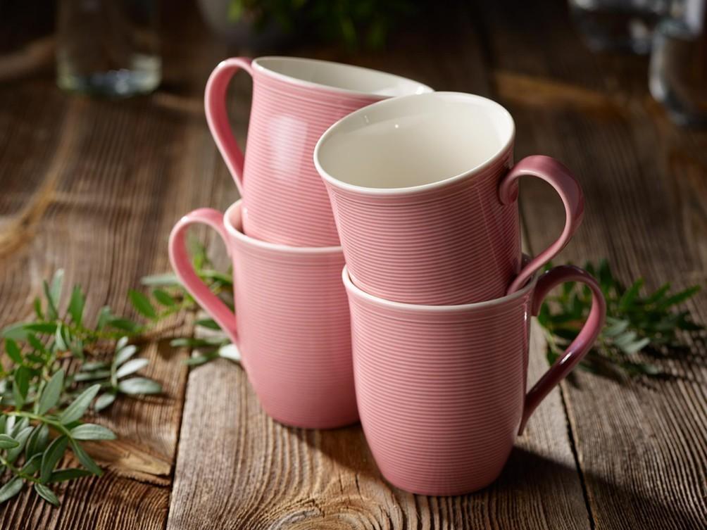 V&B Like Color Loop Rose Snídaňový set 12ks (EOL)