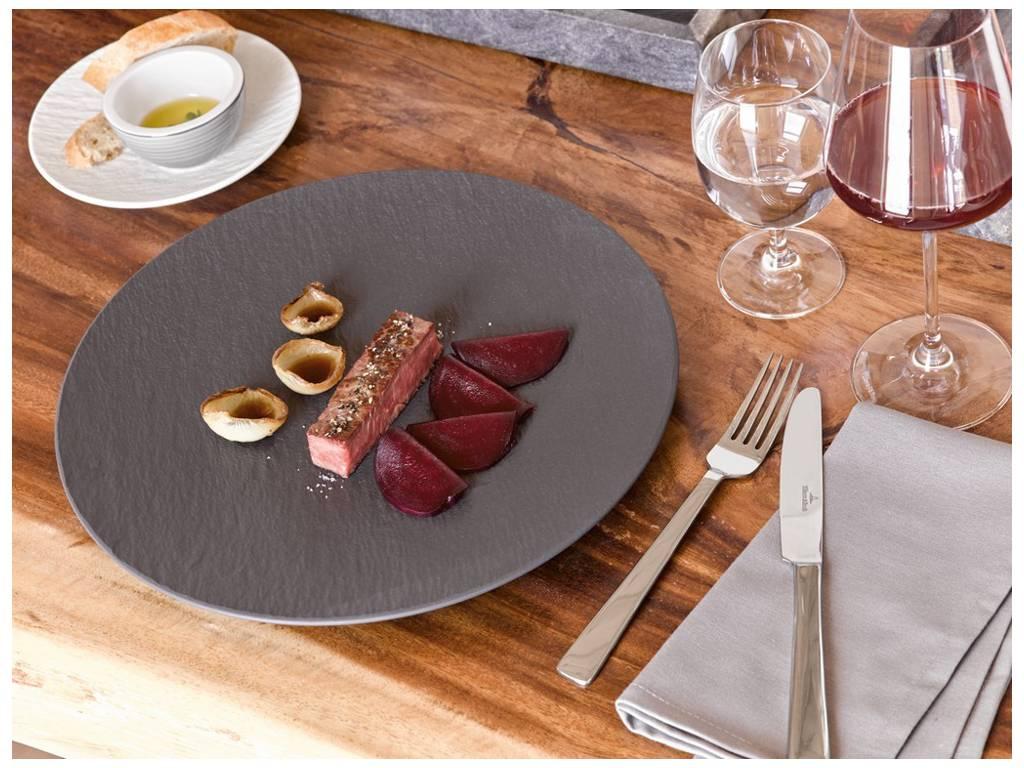 V&B Manu.Rock.bla. Pečivový talíř 16cm