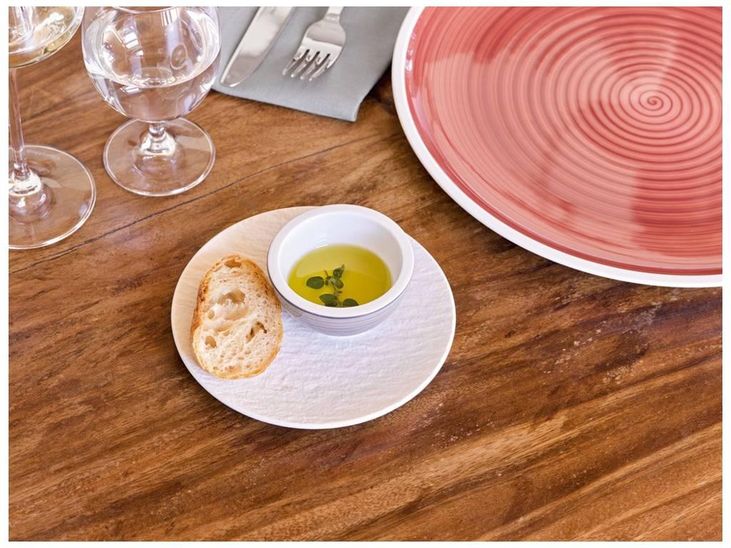 V&B Manu.Rock.bla. Pečivový talíř 16cm