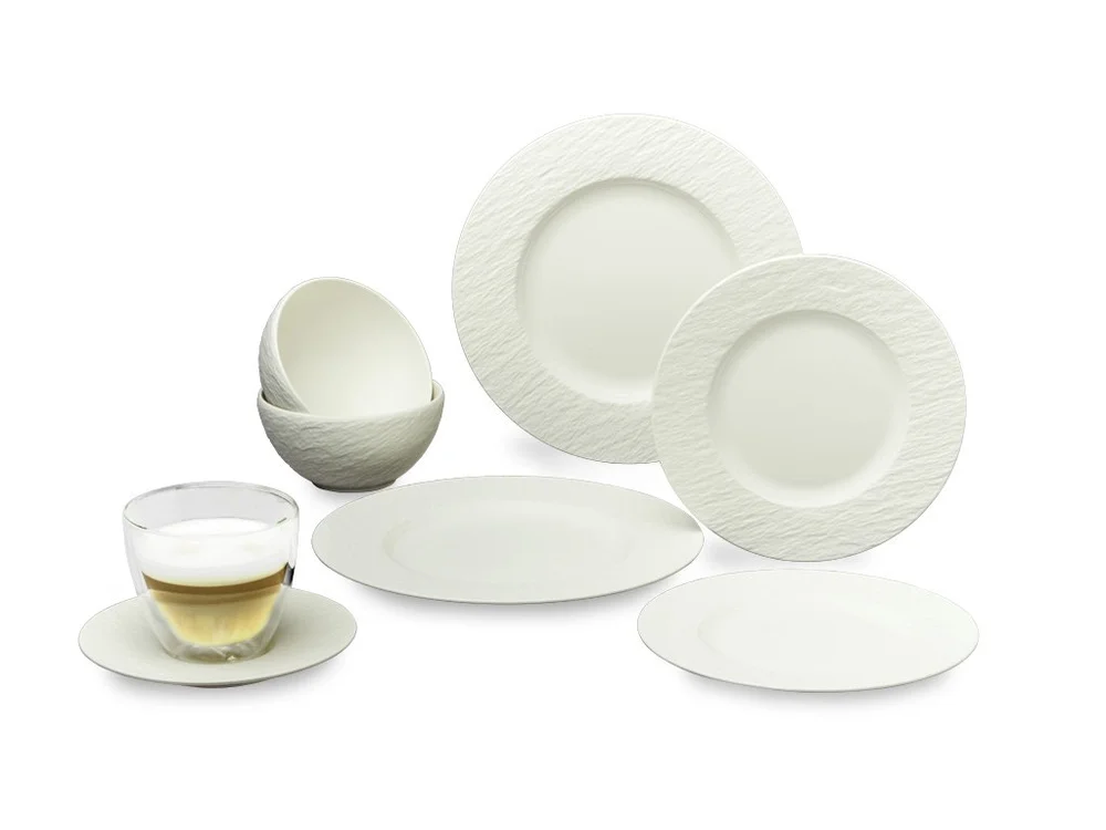 Manufacture Rock Blanc porcelánová jídelní sada, 10 ks