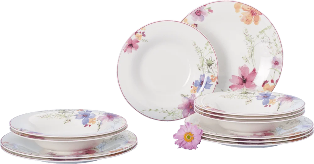 Mariefleur porcelánová jídelní sada, 12 ks