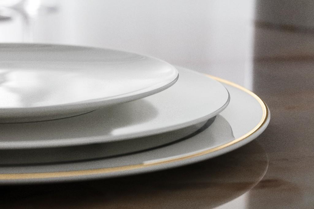 MetroChic servírovací talíř, Ø 33 cm