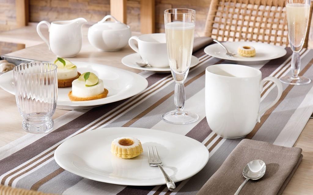 V&B New Cottage Basic Talíř snídaňový 21cm