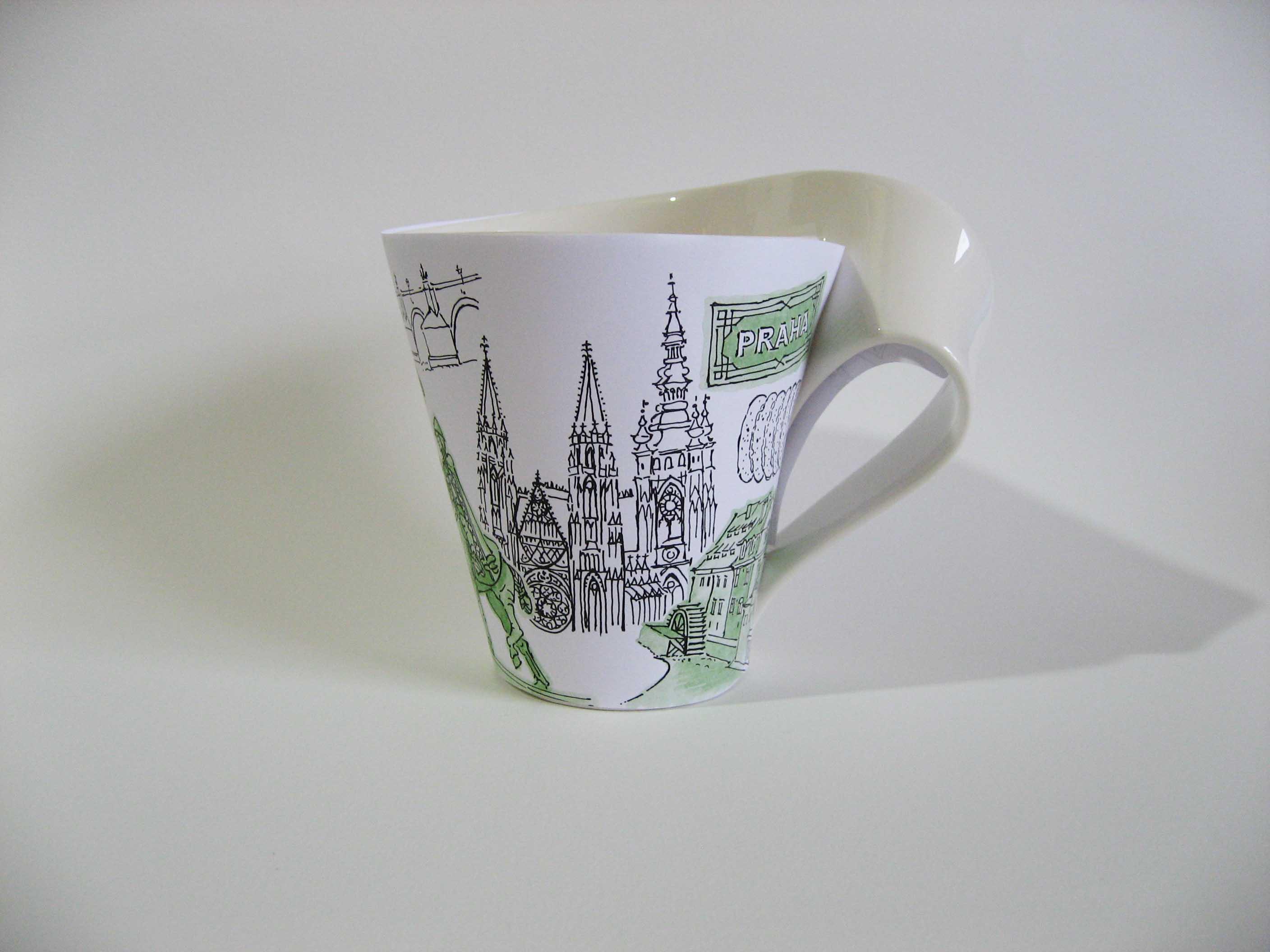 V&B NewWave City World Hrnek 0,35l - Prag (EOL)