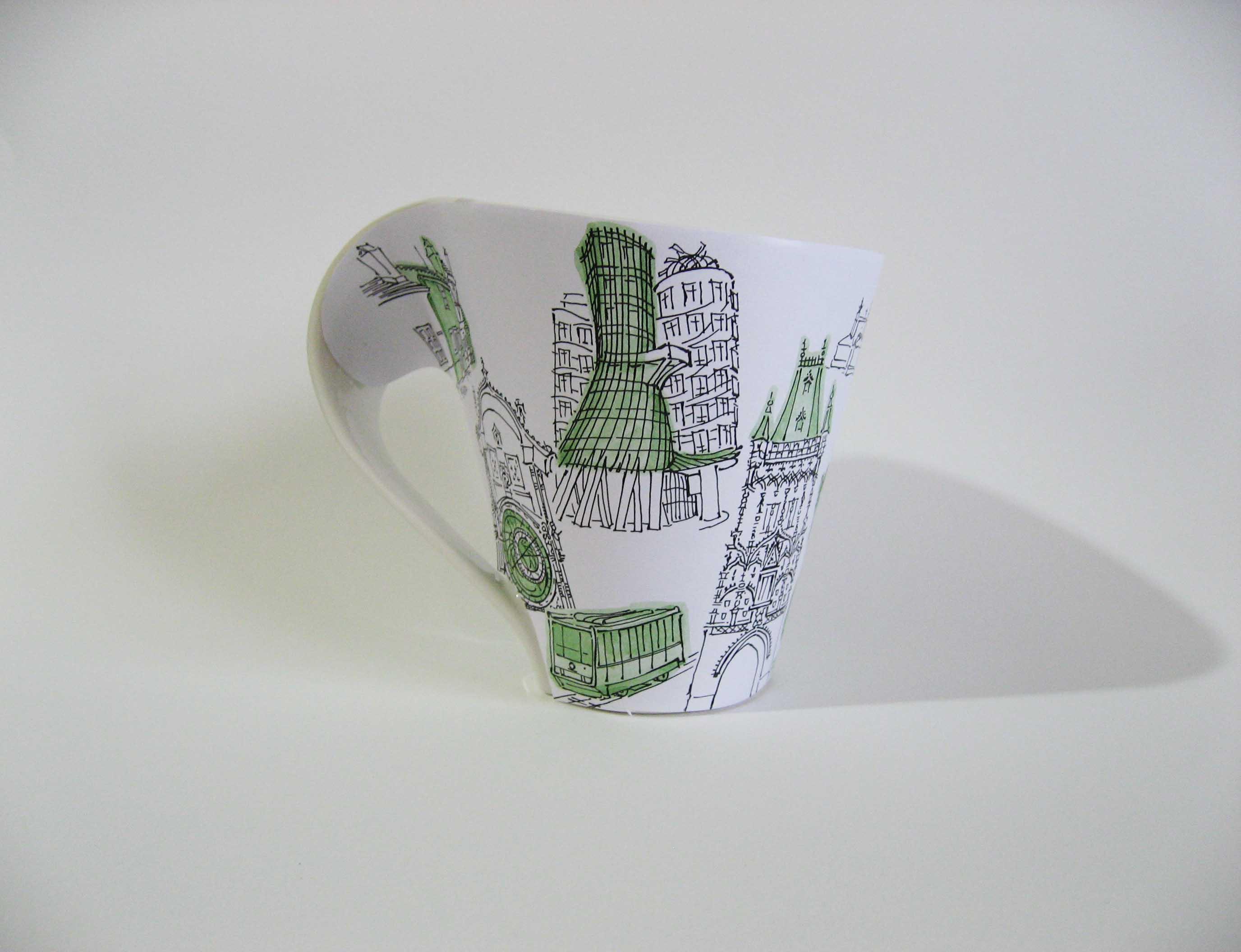 V&B NewWave City World Hrnek 0,35l - Prag (EOL)