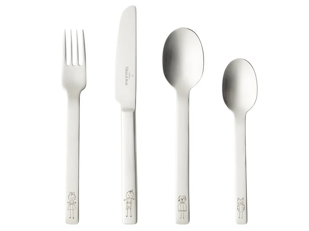 One dětský příbor, 4 ks
