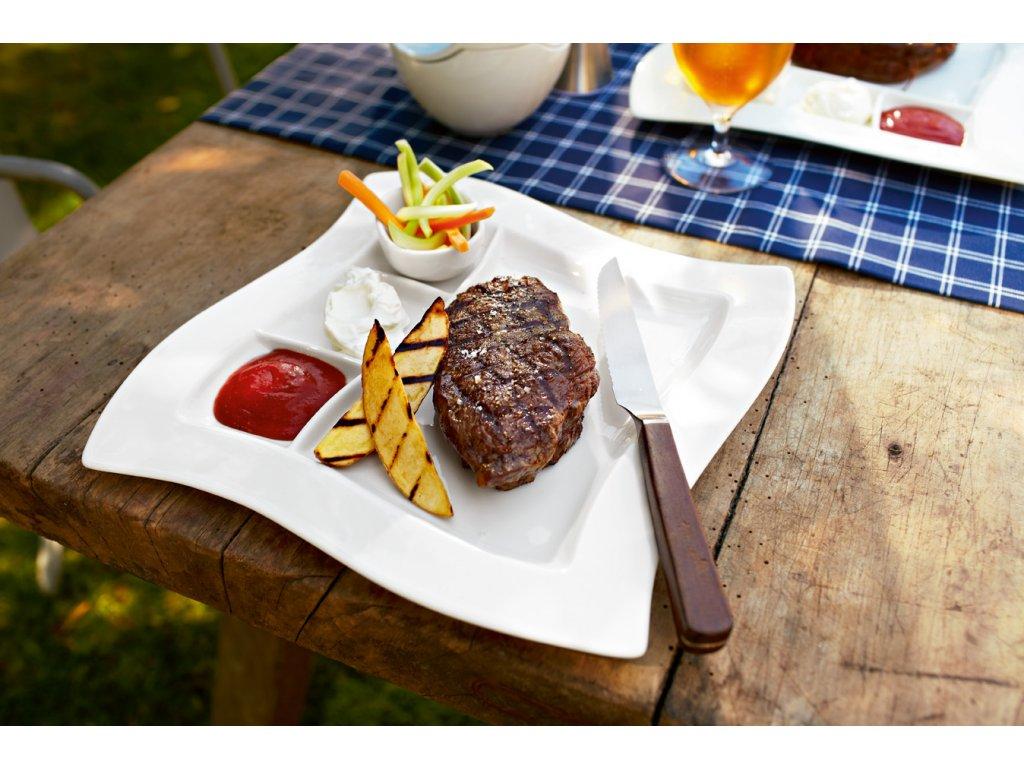 V&B Texas Pizza/steak Set 2ks