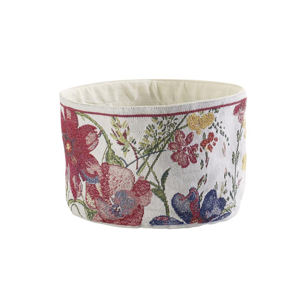 Gobelínový košík na pečivo Mariefleur, 16 x 24 cm
