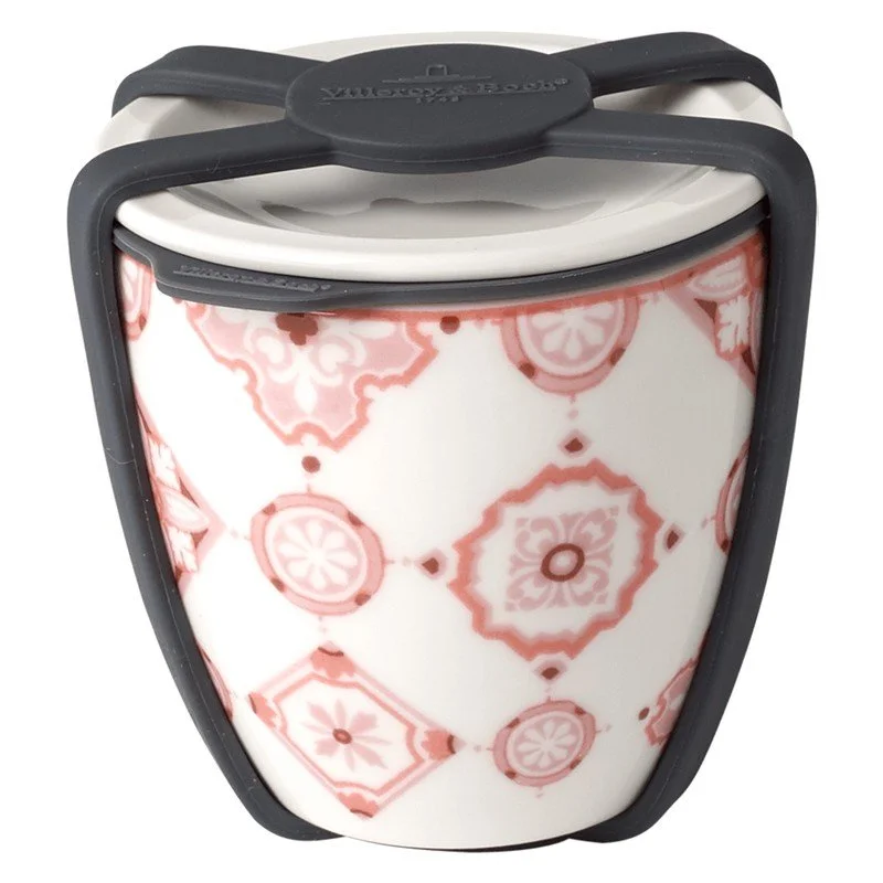 To Go Rosé cestovní miska s víkem S, 0,08 l