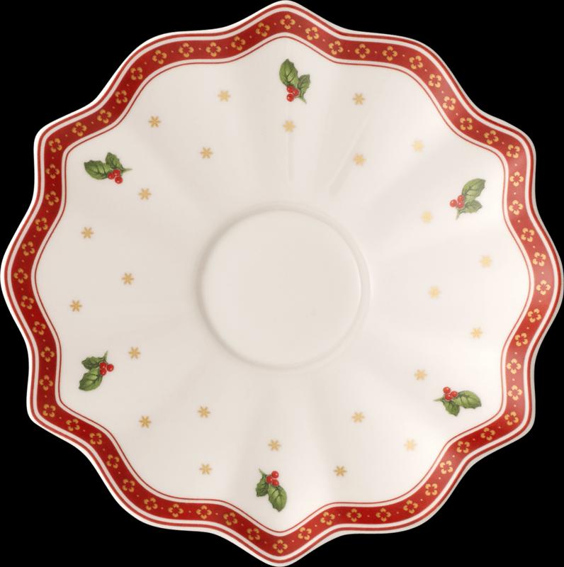 V&B Toy's Delight Kávový / čajový podšálek bílý