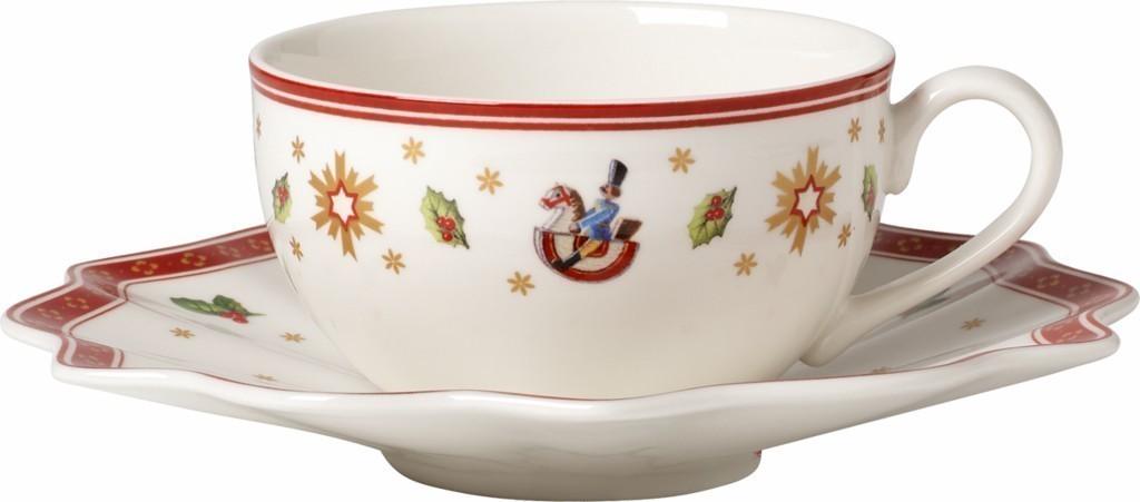 V&B Toy's Delight Kávový / čajový podšálek bílý