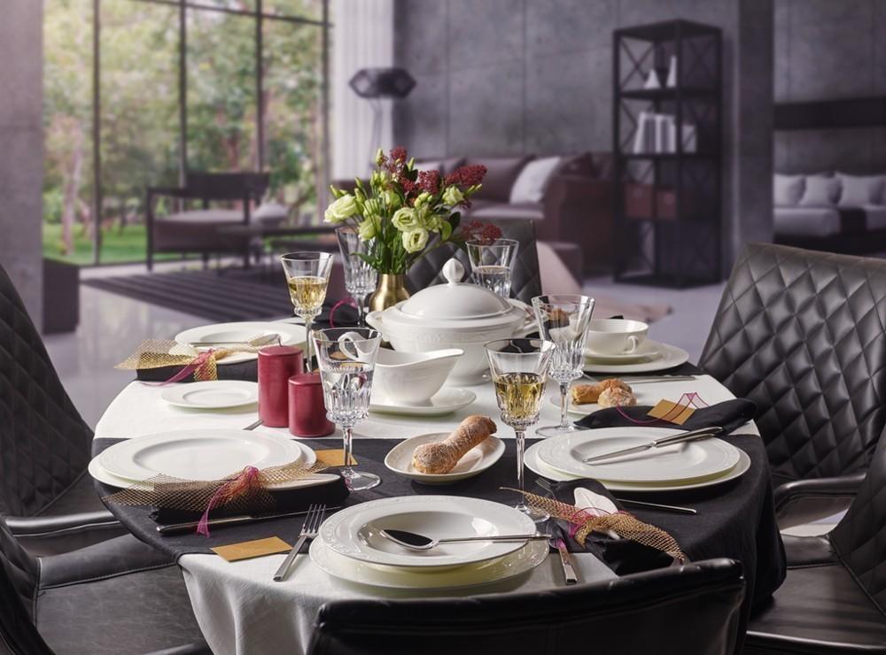 V&B White Pearl Buffet/Gourmet talíř 30cm