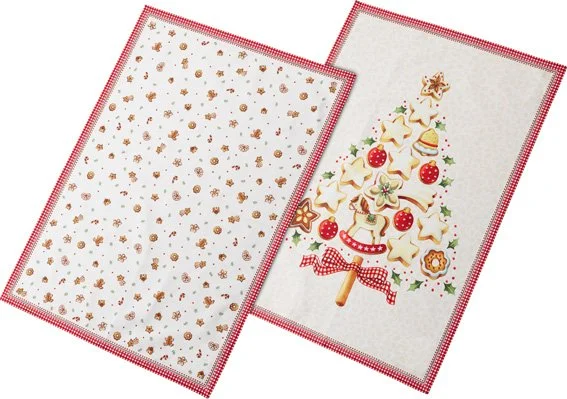 V&B Wint.Bak.Del. Kuchyňská utěrka set 2ks