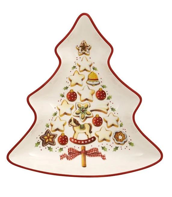 Winter Bakery Delight miska ve tvaru vánočního stromku, 17 cm