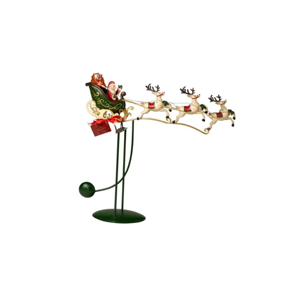 V&B WintCollageAcc Dekorace sáně se soby