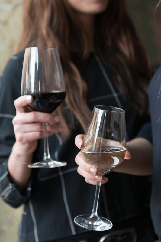 VIVO Voice Bas.Glas Poháry na bílé víno set 4ks