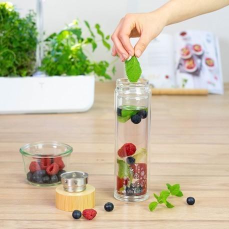 Veritable skleněná lahev se sítkem (EOL)